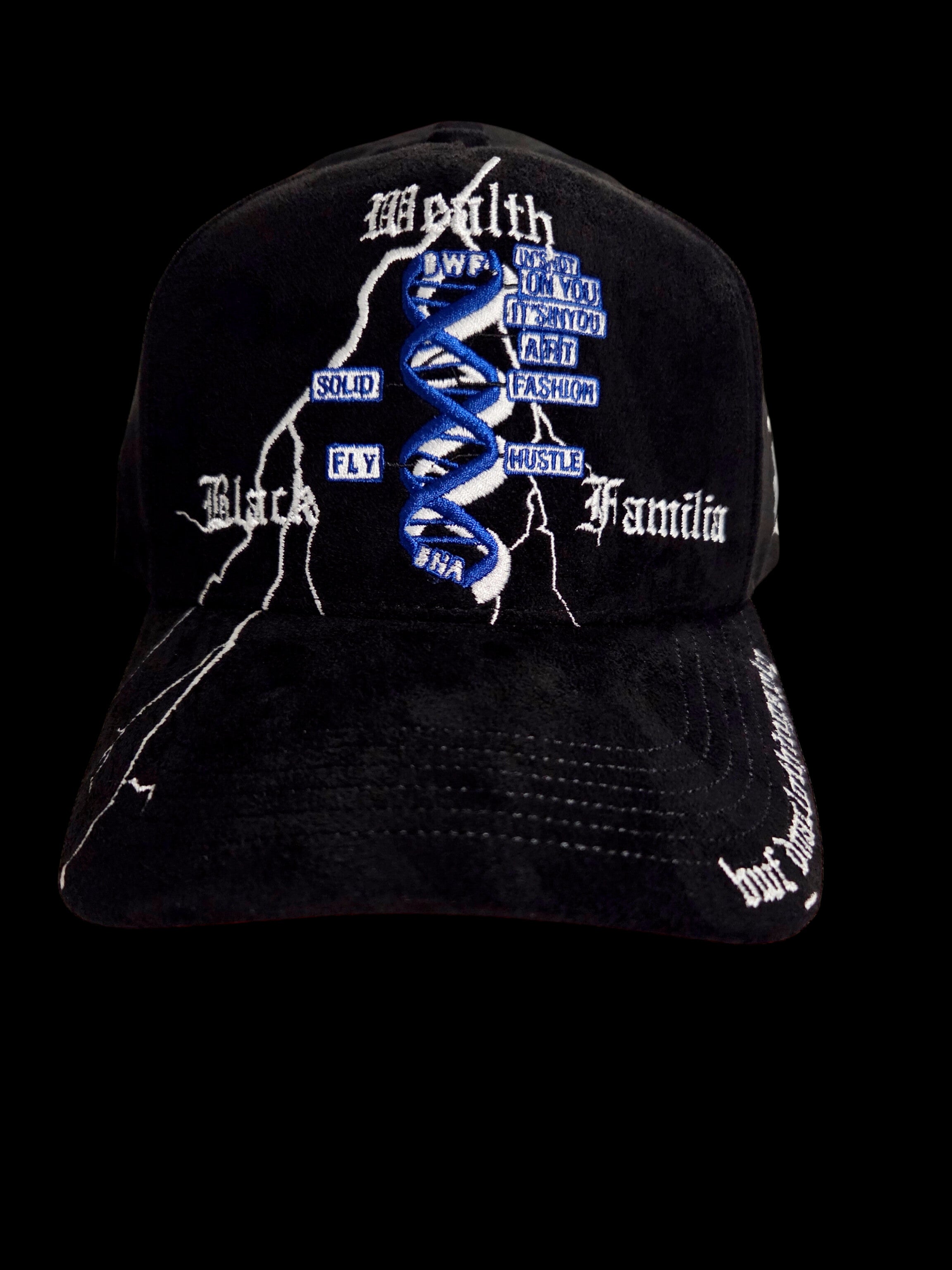 "BWF CORPORATE"     BLACK LIGHTNING SUEDE HATS