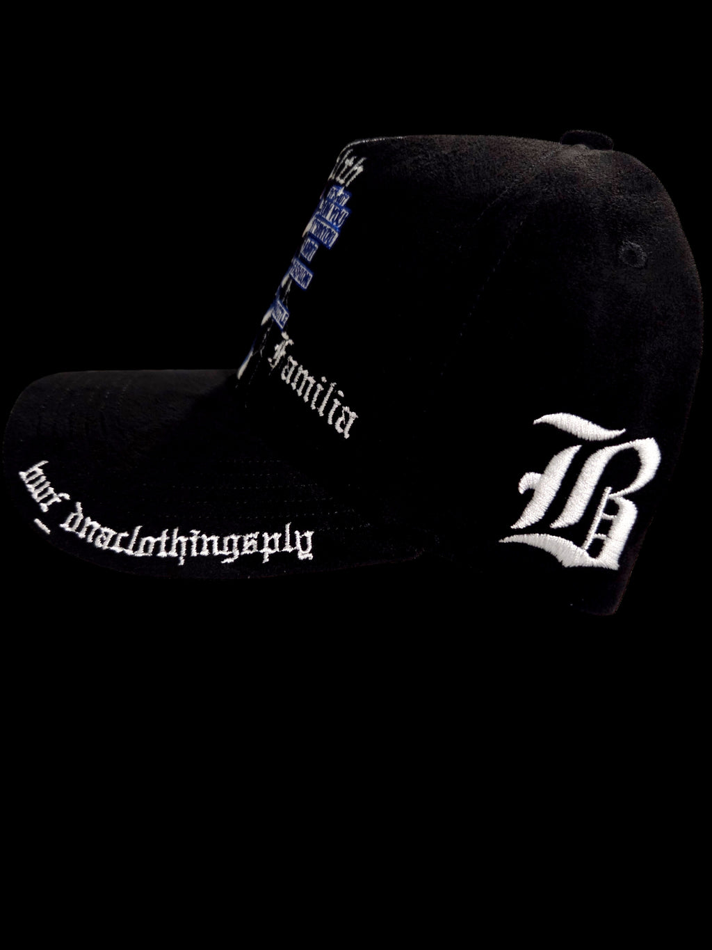 "BWF CORPORATE"     BLACK LIGHTNING SUEDE HATS