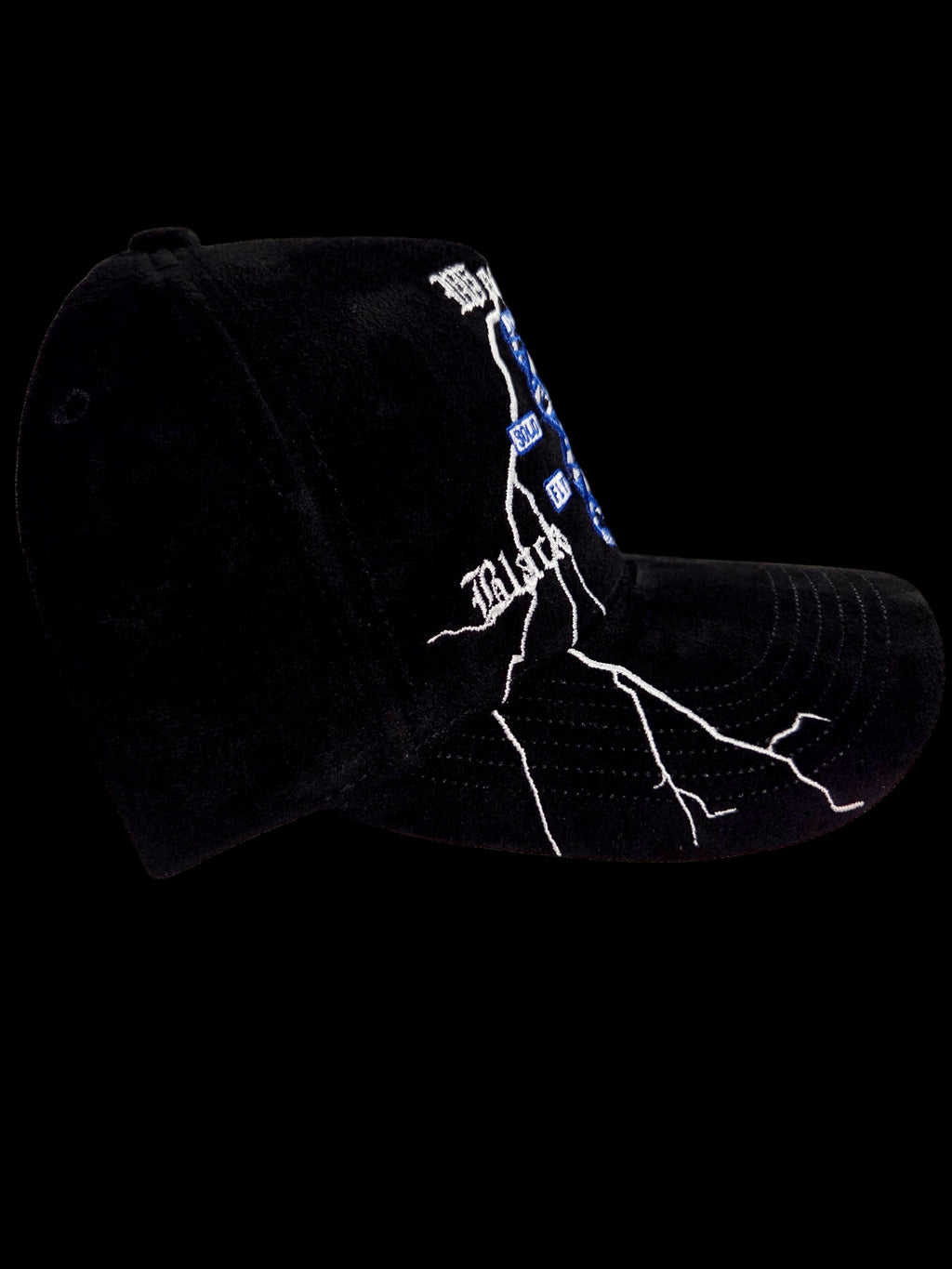 "BWF CORPORATE"     BLACK LIGHTNING SUEDE HATS
