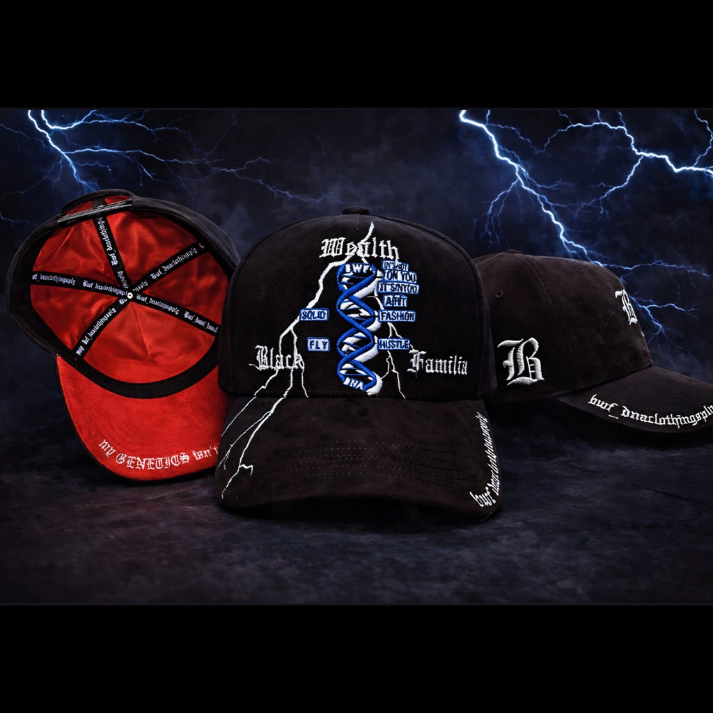 "BWF CORPORATE"     BLACK LIGHTNING SUEDE HATS