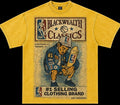 "BLACKWEALTH CLASSICS" (LAKESHOW VS CELTICS) TEE -YELLOW