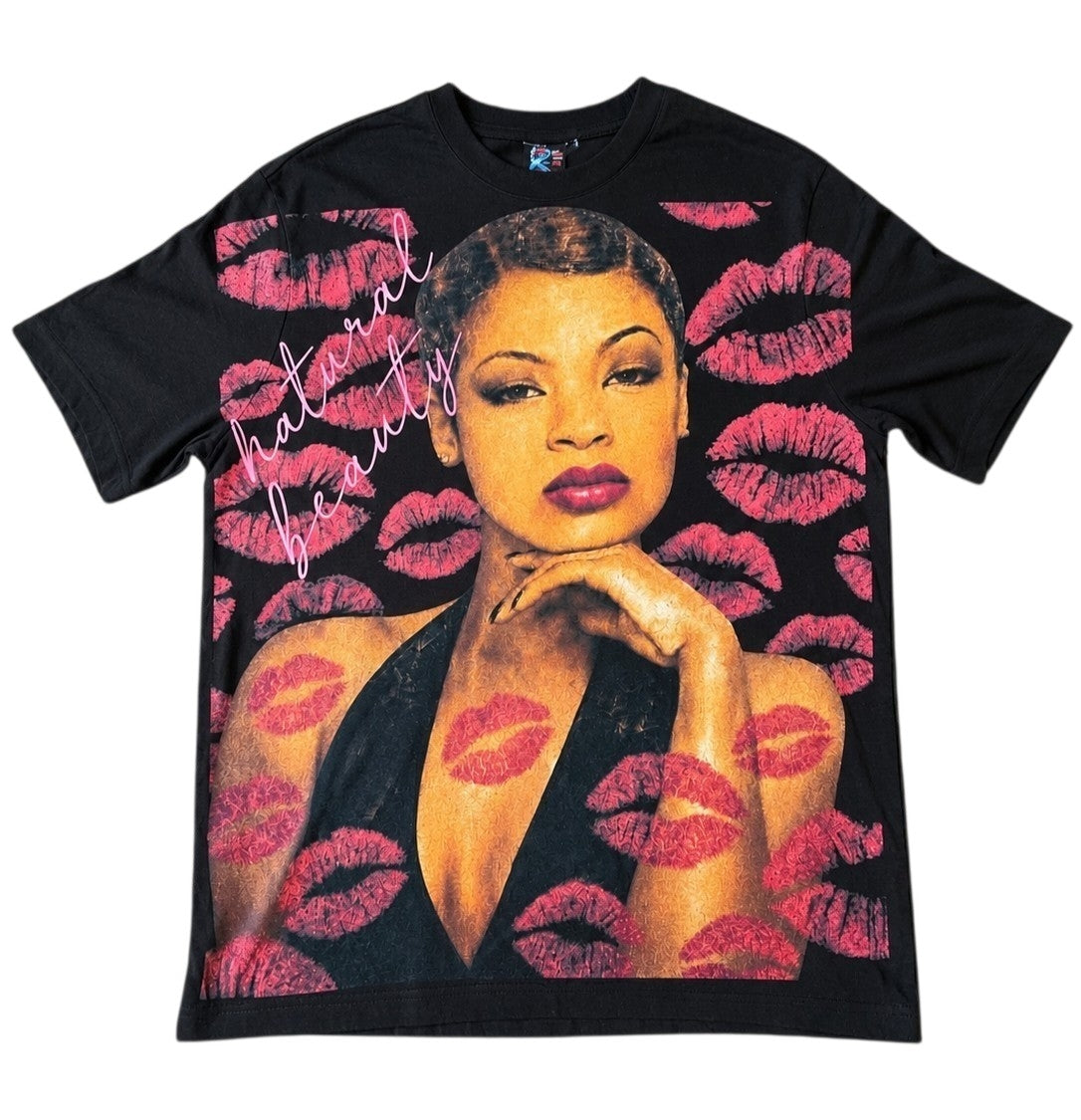 "CHILDHOOD CRUSH" NATURAL BEAUTY UNISEX TEE -BROWN