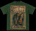 "BLACKWEALTH CLASSICS" (LAKESHOW VS CELTICS) TEE -GREEN