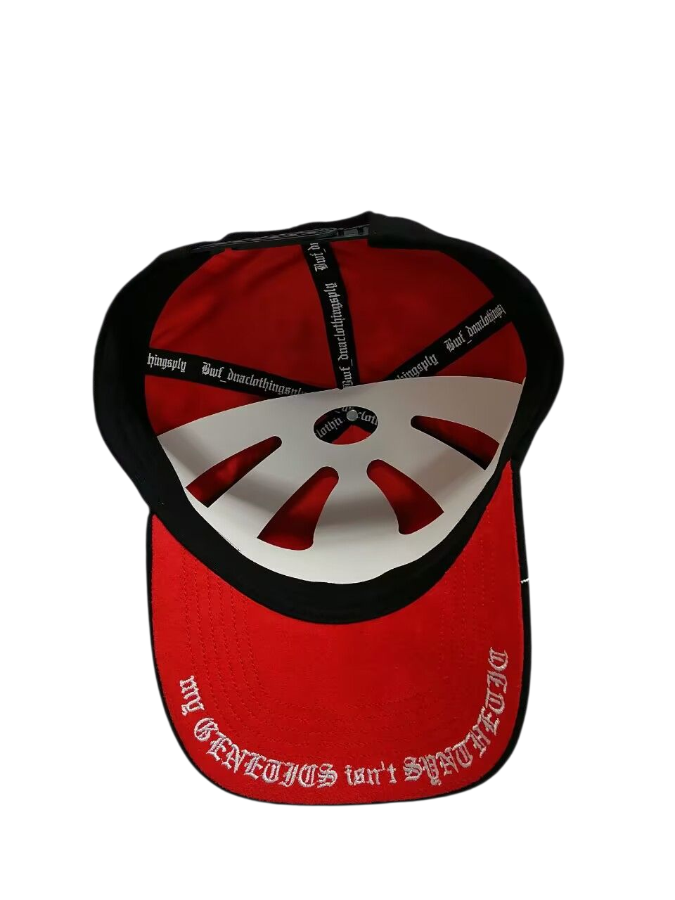 "BWF CORPORATE LIGHTNING" BLACK SUEDE HATS