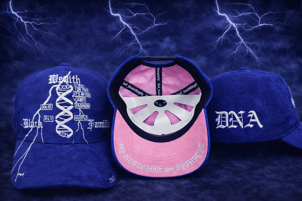 "BWF CORPORATE" DODGER BLUE LIGHTNING SUEDE HATS