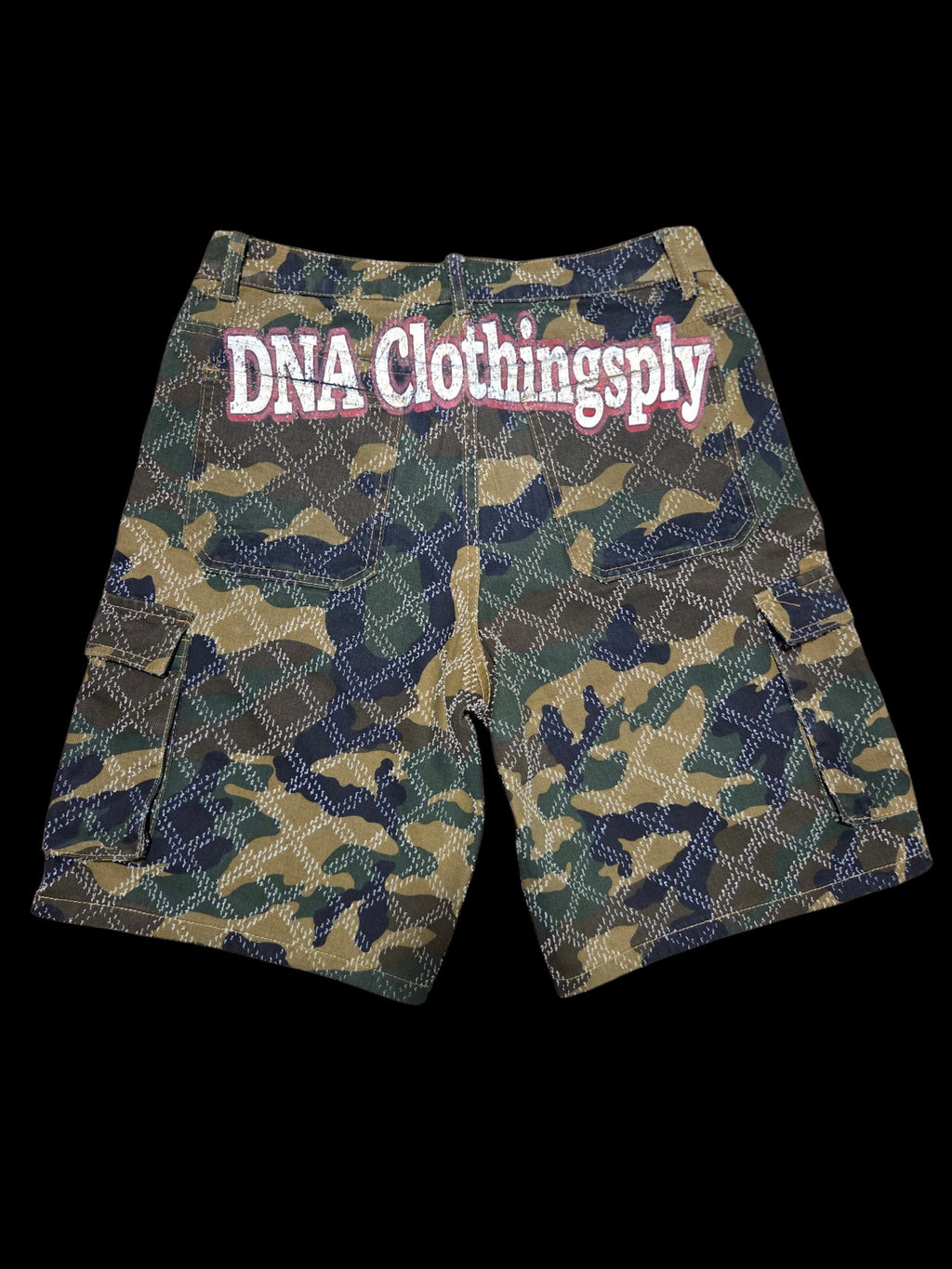 "MAJOR LEAGUE CHASERS" LOGO CAMO SHORTS