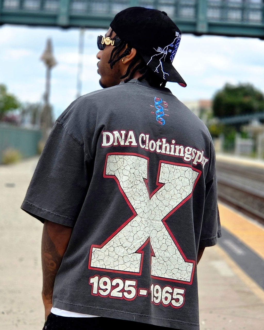 "X" ORIGINAL TEE -GREY