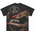 "DAWG S××T" TEE -CHARCOAL BLACK
