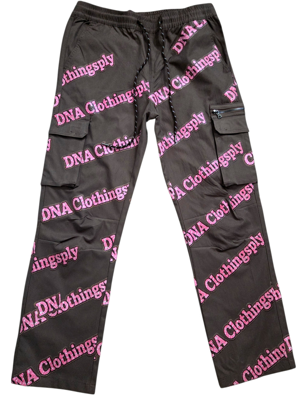 "DNA LOGO PANTS"(NAPOLITAN ICE CREAM) -BROWN