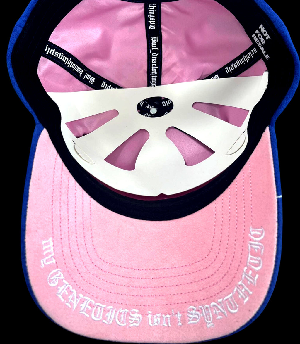 "BWF CORPORATE" DODGER BLUE LIGHTNING SUEDE HATS