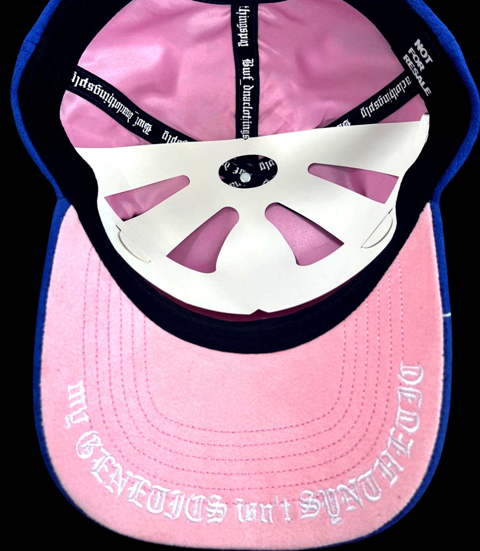 "BWF CORPORATE" DODGER BLUE LIGHTNING SUEDE HATS