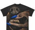 "DAWG S××T" TEE -BLACK/BLUE
