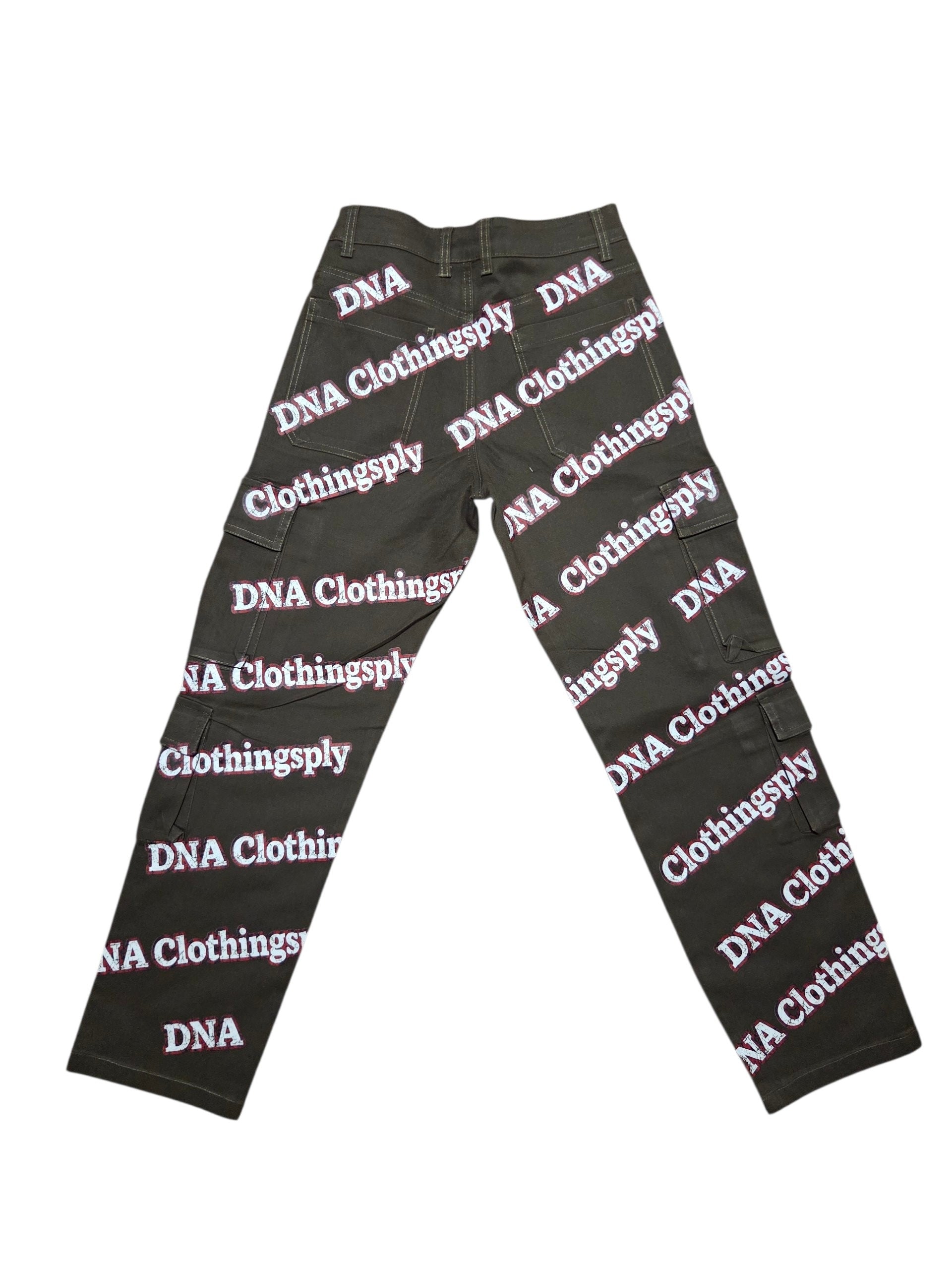 "DNA LOGO PANTS" (SECRET FOREST) -GREEN