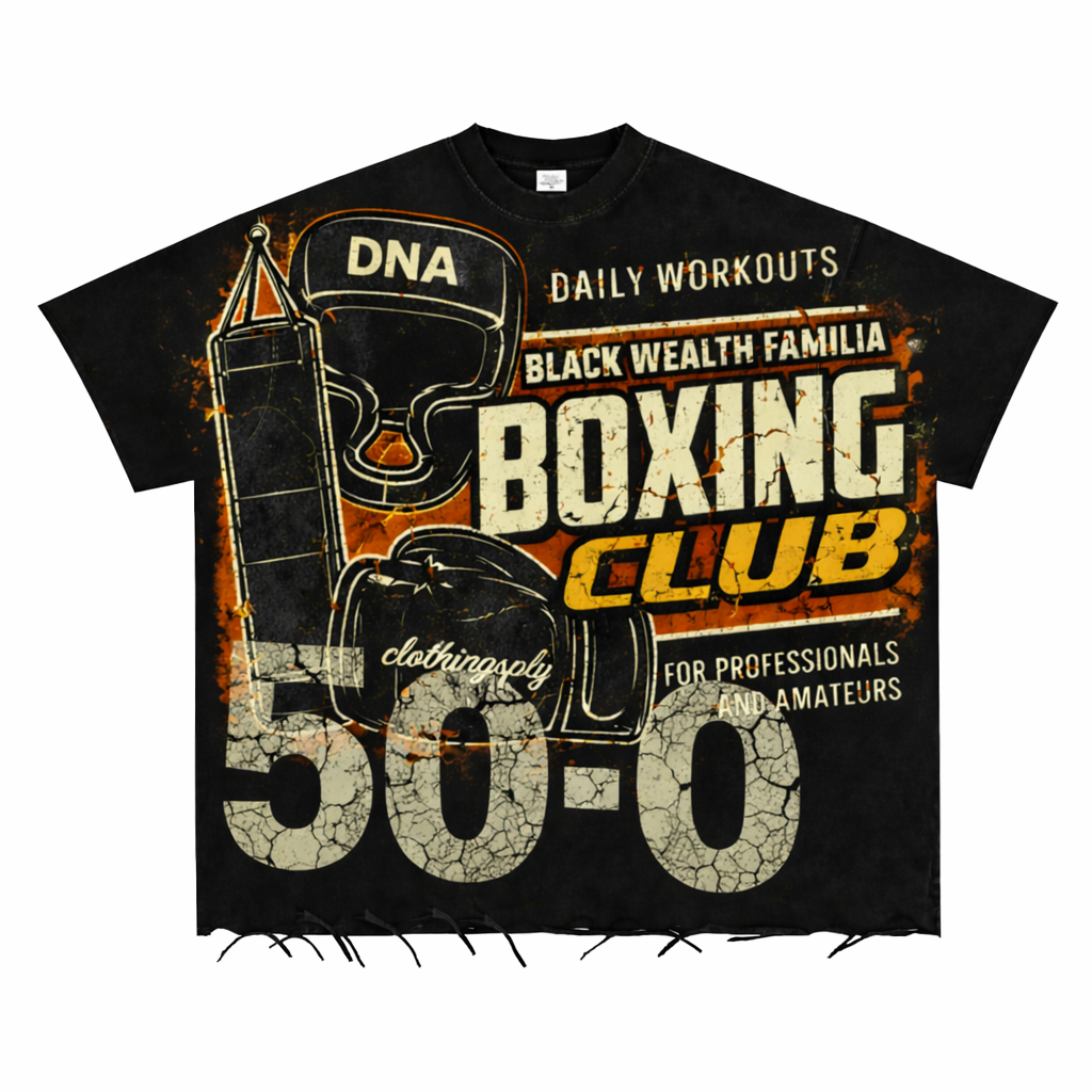 BWF BOXING CLUB TEE -BLK (coming soon)