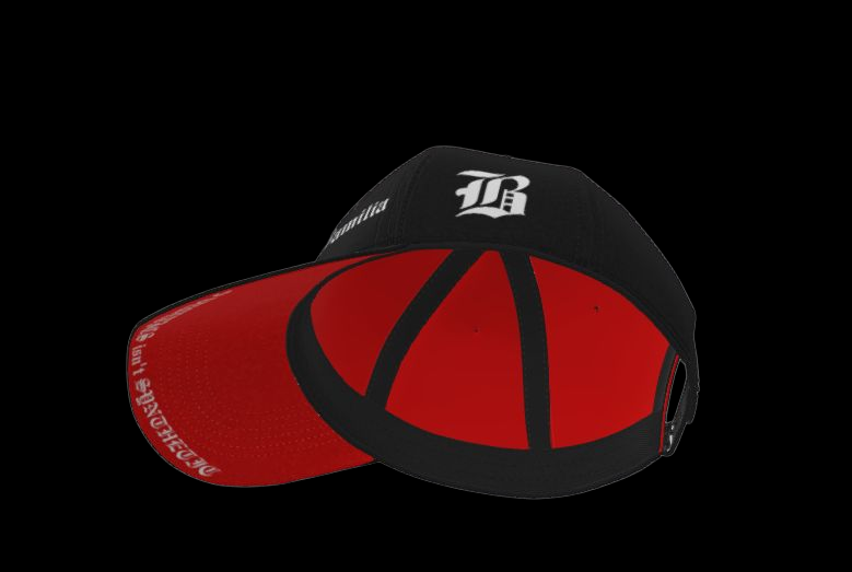 "BWF CORPORATE LIGHTNING" BLACK SUEDE HATS