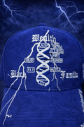 "BWF CORPORATE" DODGER BLUE LIGHTNING SUEDE HATS