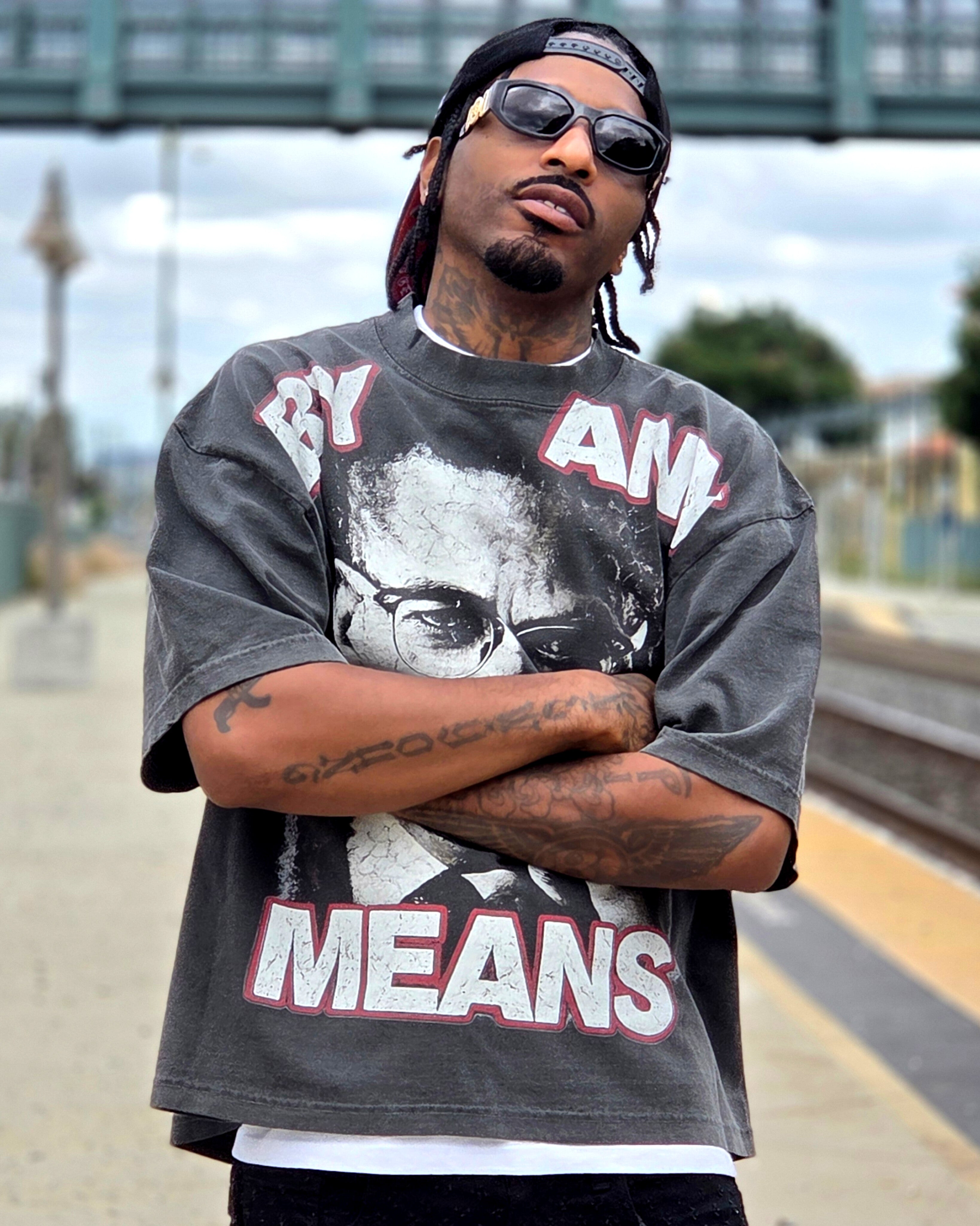 "X" ORIGINAL TEE -GREY