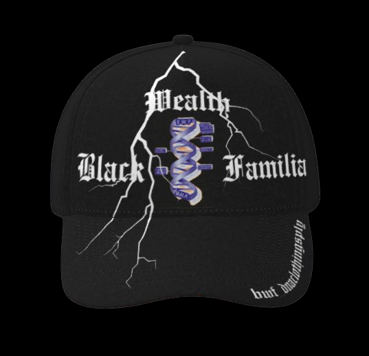 "BWF CORPORATE LIGHTNING" BLACK SUEDE HATS
