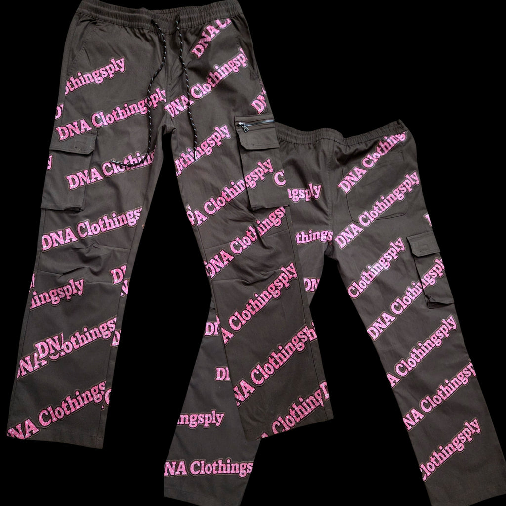 "DNA LOGO PANTS"(NAPOLITAN ICE CREAM) -BROWN
