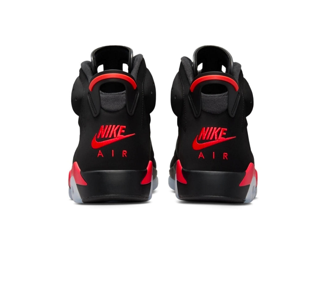 "Blackwealthkickz" RETRO 6 REVERSE INFRARED (MENS)