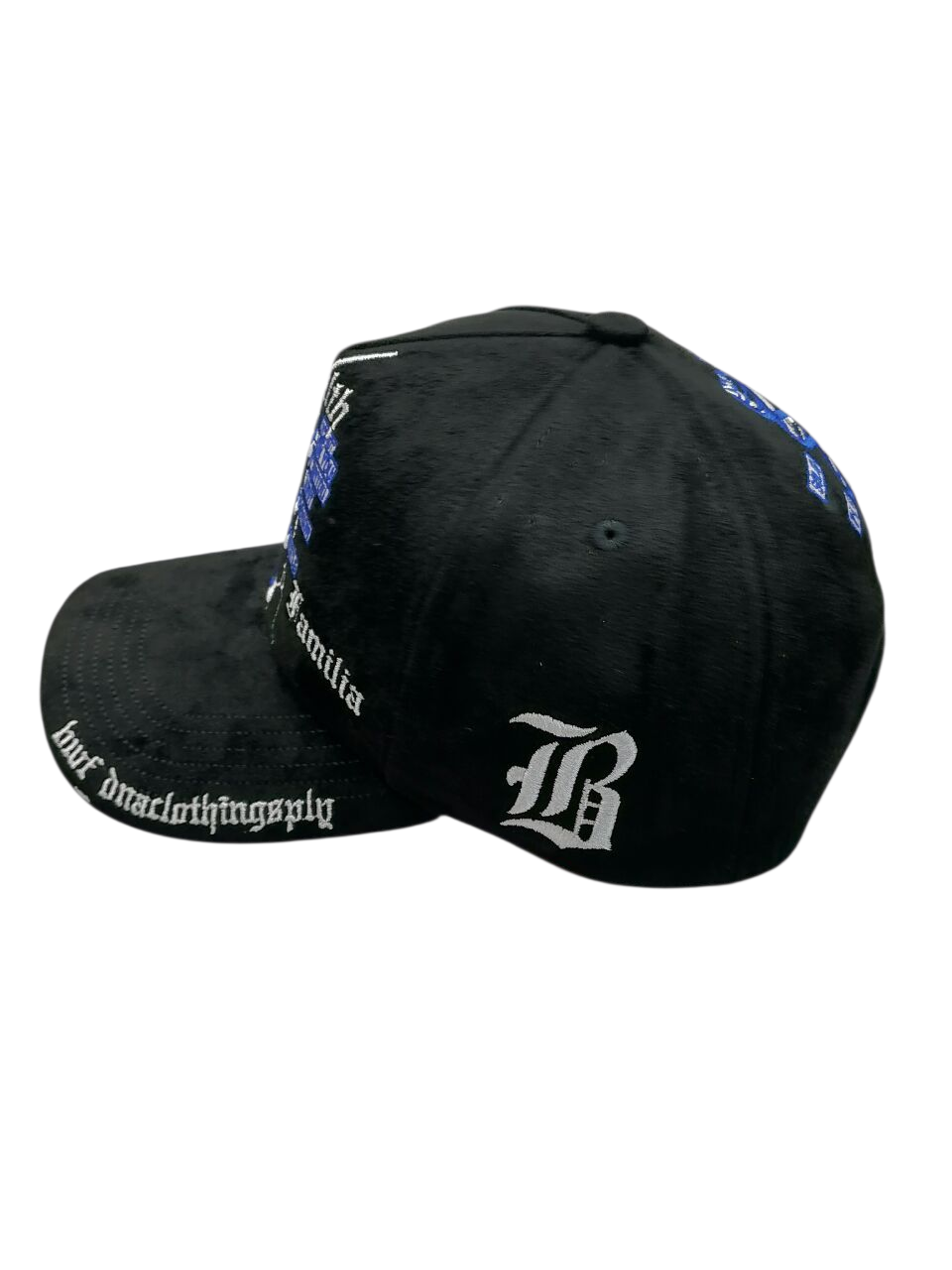 "BWF CORPORATE LIGHTNING" BLACK SUEDE HATS